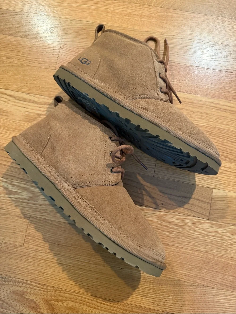 UGG chestnut suede